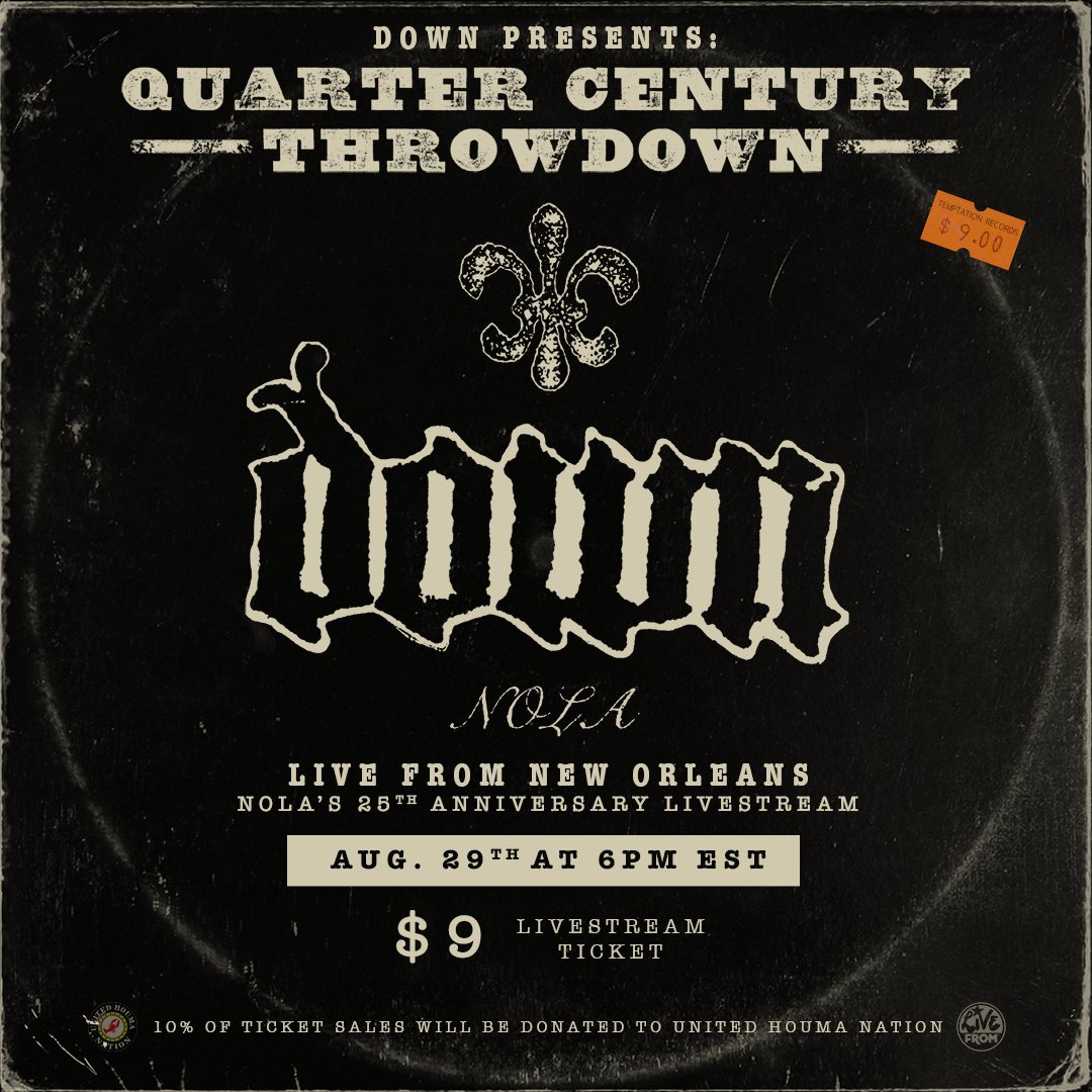 DOWN Celebrates Twenty-Fifth Anniversary Of NOLA With Full-Length