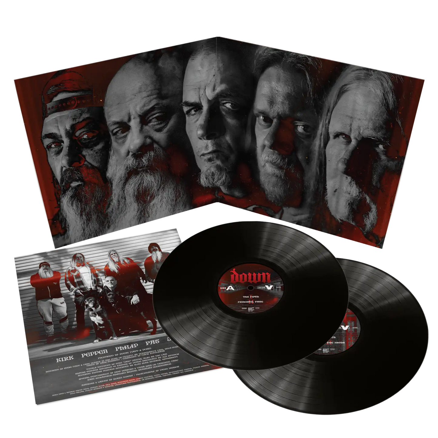 DOWN volume V: Solid Black LP