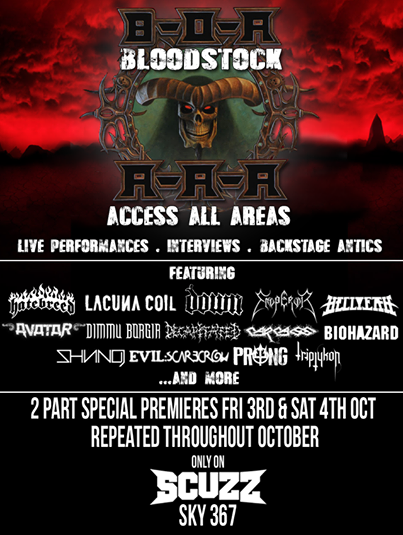 SCUZZ TV - DOWN At Bloodstock