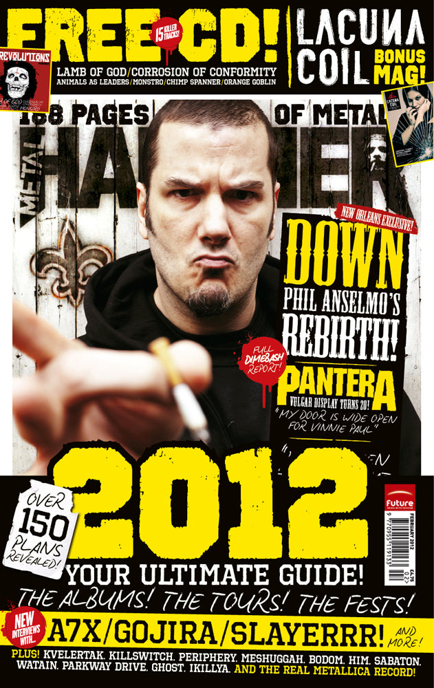 Phil Anselmo Graces Cover Of Metal Hammer