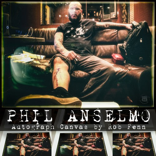 Phil Teams up with Rob Fenn to offer Autographed Canvas