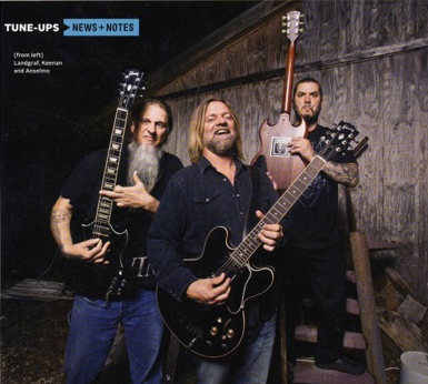 DOWN Feature in July Issue of Guitar World