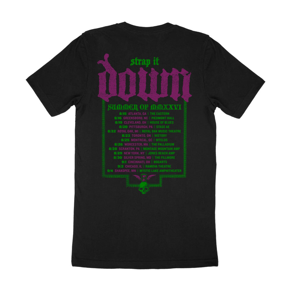 "Hail The Leaf" Strap It Down Tour Tee