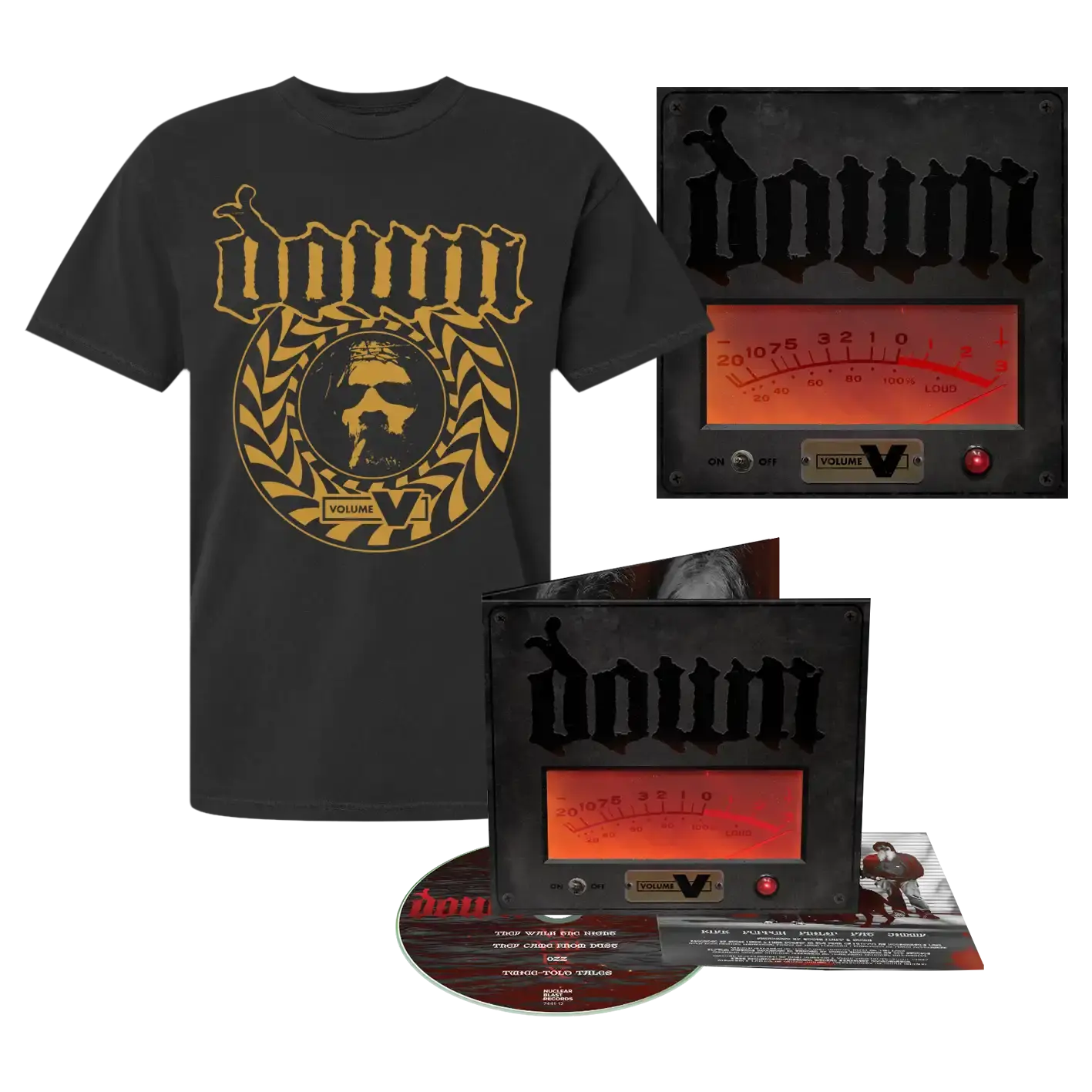 DOWN volume V CD Bundle (signed poster)