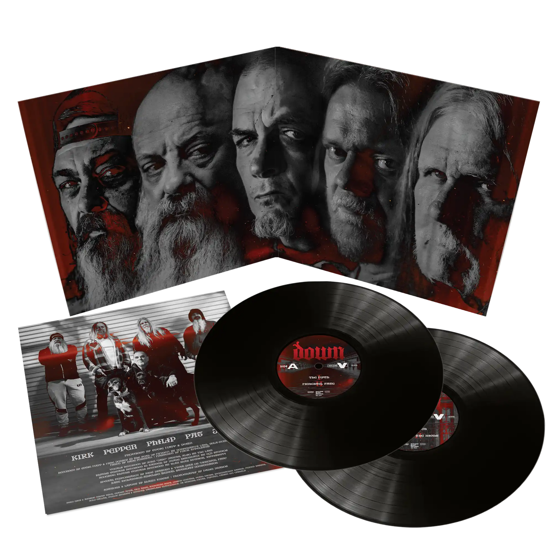 DOWN volume V: Solid Black LP