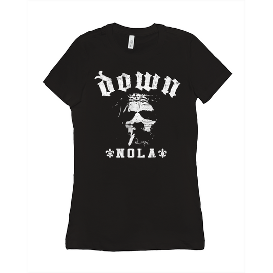 DOWN Smoking Jesus Nola Women's Tee