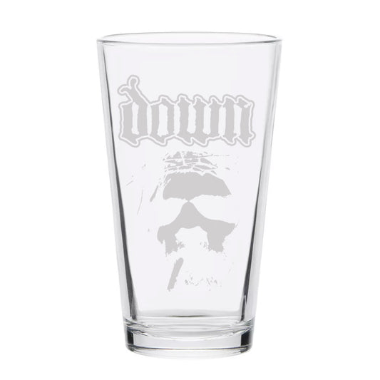 Smoking Jesus Pint Glass