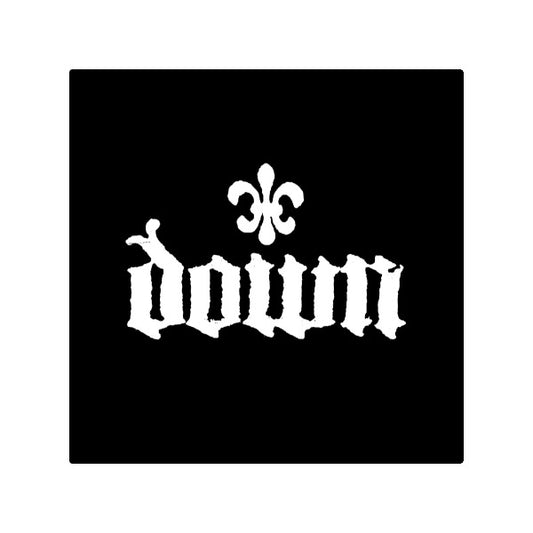 DOWN Fleur De Lis Set of 4 Coasters